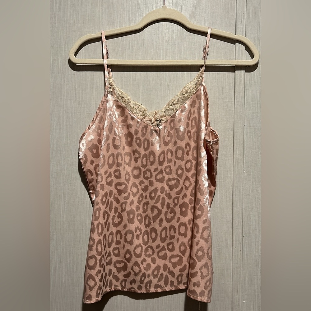 Lace trim camisole